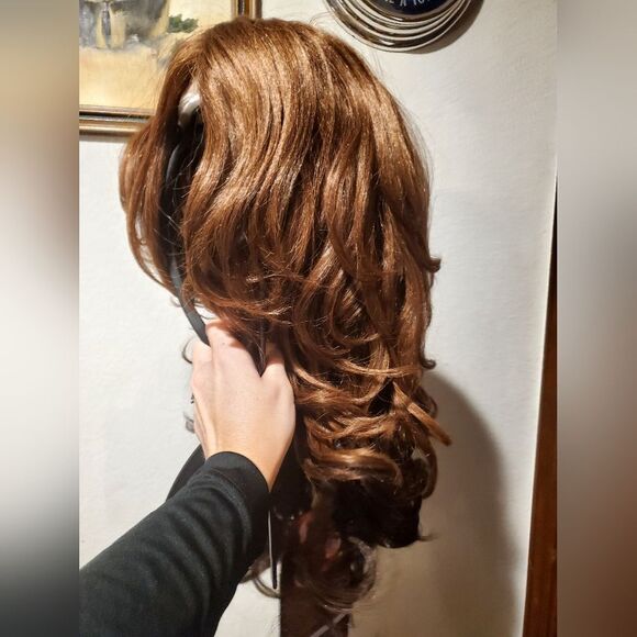 Nwt Vanessa Top Super C-Side Lace Wig- Milkis Chestnut - Picture 4 of 16